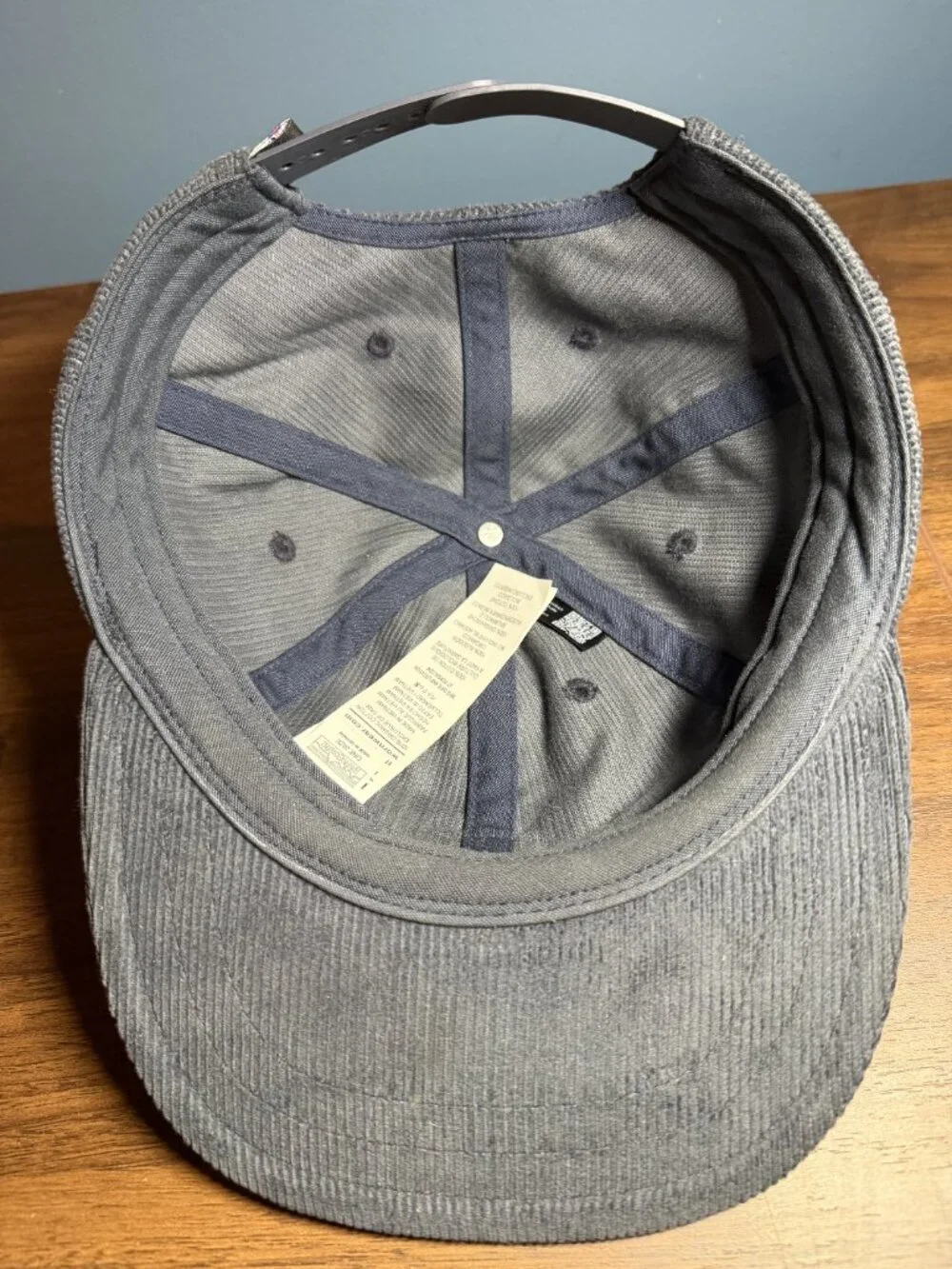 Patagonia Corduroy Cap Blue One Size